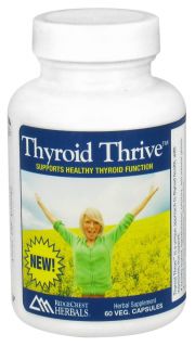 Ridgecrest Herbals   Thyroid Thrive   60 Vegetarian Capsules