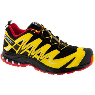 Salomon XA Pro 3D Salomon Mens Running Shoes Black/Canary Yellow/Bright Red