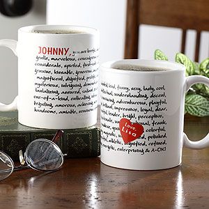 Personalized Coffee Mugs   Reasons To Love You