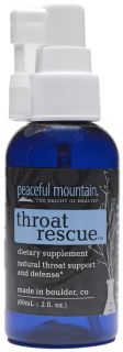 Peaceful Mountain   Throat Rescue   2 oz.