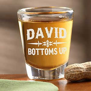 Personalized Shot Glass   Raise Your Glass