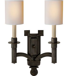 Studio Troy 2 Light Wall Sconces in Bronze With Wax SC2165BZ NP