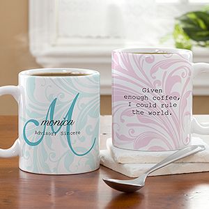 Personalized Name Meaning Coffee Mugs