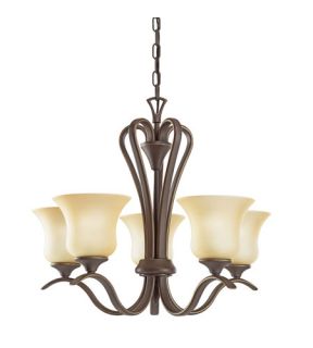 Wedgeport 5 Light Chandeliers in Olde Bronze 2085OZ