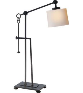 Studio Aspen 1 Light Desk Lamps in Hand Painted Blackened Rust S3030BR NP