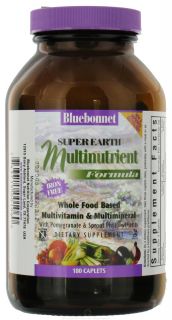 Bluebonnet Nutrition   Super Earth Multinutrient Formula Iron Free   180 Caplets