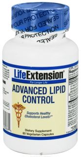 Life Extension   Advanced Lipid Control   60 Vegetarian Capsules