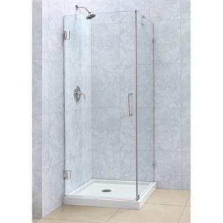 Bath Authority DreamLine Radiance Frameless Hinged Shower Enclosure (30 by 30)