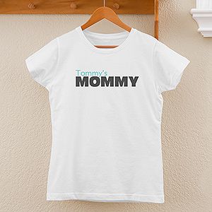 Mothers Day Gifts    Personalized Mother & Son Shirts for Women   Mommy
