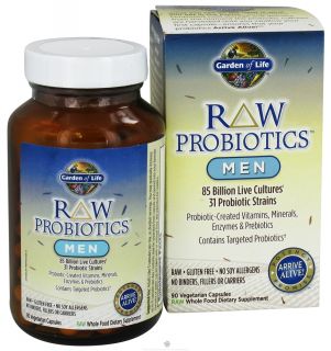 Garden of Life   RAW Probiotics Men   90 Vegetarian Capsules
