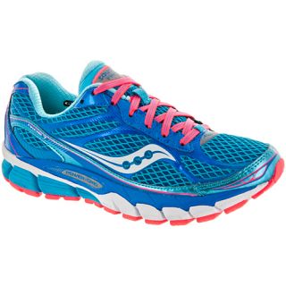 Saucony Ride 7 Saucony Womens Running Shoes Blue/ViZiCoral