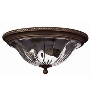 Cambridge 2 Light Flush Mounts in Olde Bronze 3616OB