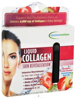 Applied Nutrition   Liquid Collagen Skin Revitalization   10 Tubes