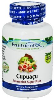 FruitrientsX   Cupuacu ian Super Fruit   60 Vegetarian Capsules
