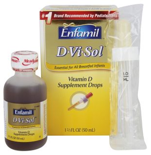 Enfamil   D Vi Sol Vitamin D Supplement Drops 400 IU   1.66 oz.