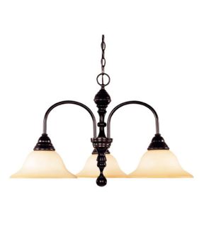 Sutton Place 3 Light Chandeliers in English Bronze 1 1714 3 13