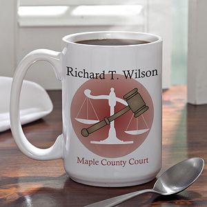 Personalized Large Coffee Mugs for Lawyers   Coffee & Counsel