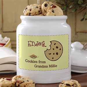 Enjoy Ceramic Personalized Cookie Jars