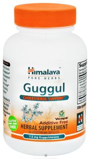Himalaya Herbal Healthcare   Guggul Cholesterol Support   60 Vegetarian Capsules