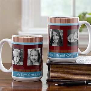 Personalized Large Photo Coffee Mugs for Him   Photo Message