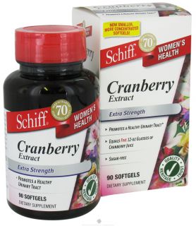 Schiff   Cranberry Extract Extra Strength 500 mg.   90 Softgels