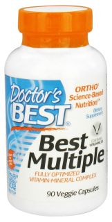 Doctors Best   Best Multiple Vitamin Mineral Complex   90 Vegetarian Caplet(s)