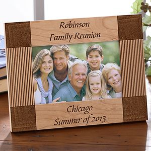 Personalized 4x6 Wood Picture Frame   Create Your Own Design