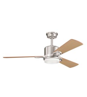 Celino 2 Light Indoor Ceiling Fans in Brushed Stainless Steel 300017BSS