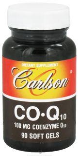 Carlson Labs   Co Q10 100 mg.   90 Softgels
