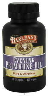 Barleans   Organic Evening Primrose Oil 1300 mg.   60 Capsules