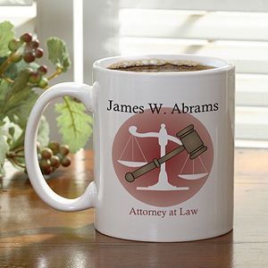 Personalized Lawyer Coffee Mugs   Coffee & Counsel