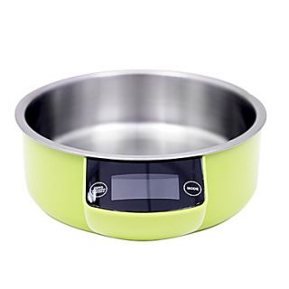 Stainless Steel Kitchen Scale, H6.5cm x D18.5cm