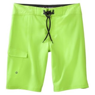 Mossimo Supply Co. Mens 11 Boardshort   Lime 28