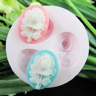 Three Holes Small Flower Silicone Mold Fondant Molds Sugar Craft Tools Resin flowers Mould Molds For Cakes