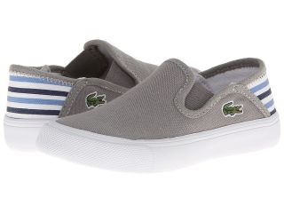 Lacoste Kids Bellevue Slip DE SP14 Boys Shoes (Gray)