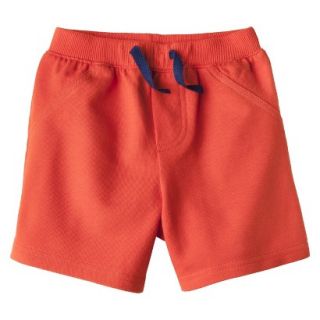 Circo Newborn Boys Knit Short   Tangy Orange 12 M