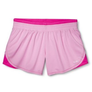 C9 by Champion Womens Mesh Knit Run Short   Day Glow Pink XS