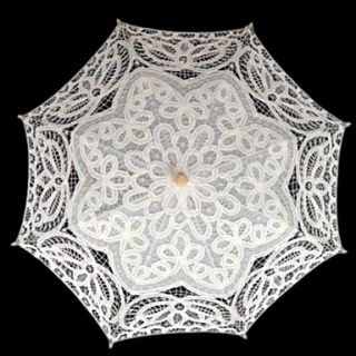 Lace Wedding/Masquerade Bridal Parasols Umbrellas