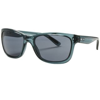 Oakley Forehand Sunglasses (For Women)   CRYSTAL BLACK/GREY ( )