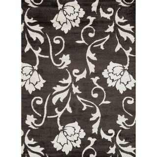 Jullian Expresso Shag Rug (53 X 77)