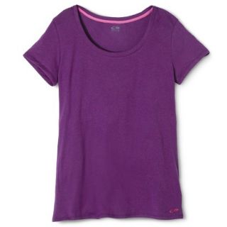 C9 by Champion Womens Scoop Neck Power Workout Tee   Pink L