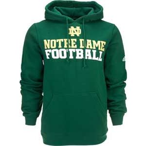 Notre Dame Fighting Irish adidas NCAA Practice 2012 Hoodie