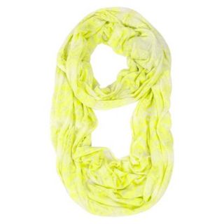 MUK LUKS Jersey Knit Infinity Scarf   Yellow