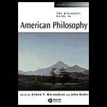 Blackwell Guide to American Philosophy