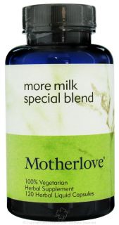 Motherlove   More Milk Special Blend   120 Vegetarian Capsules