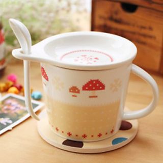 Mushrooms Coffee Mug, Ceramic 6.5oz