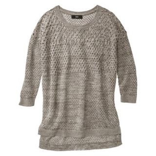 Mossimo Womens 3/4 Sleeve Sweater   Sandstorm XS