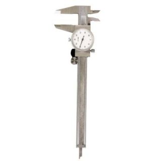 General Tools 6 in. Stainless Steel Dial Caliper 107