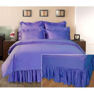 Home Decorators Collection Ruffled Lapis Lazuli Full Bedskirt 0854510310