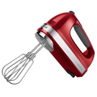 KitchenAid 7 Speed Hand Mixer with Turbo Beaters II in Empire Red KHM7210ER